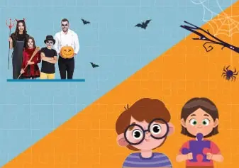 Visual story to help your child learn what to expect around Halloween