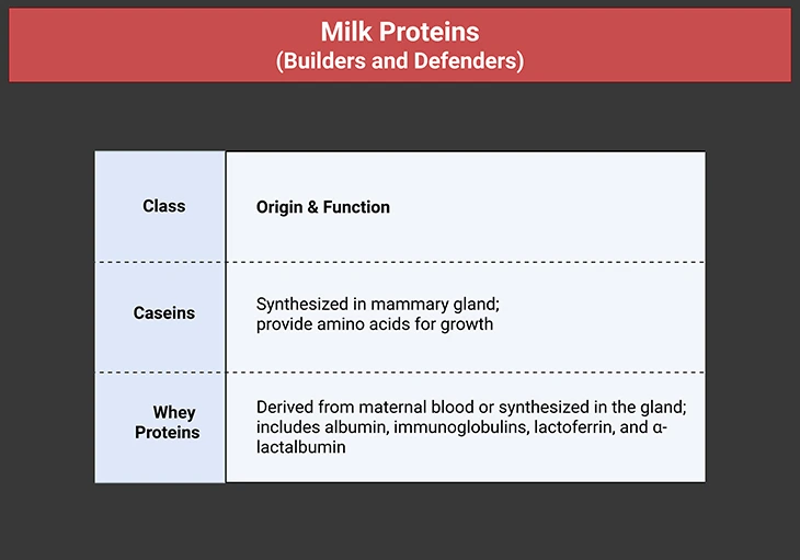 Milk Proteins - Builders and Defenders