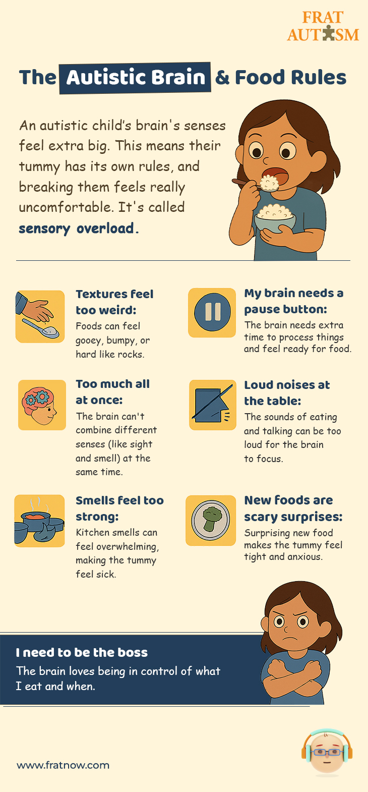 The Autistic Brain & Food Rules