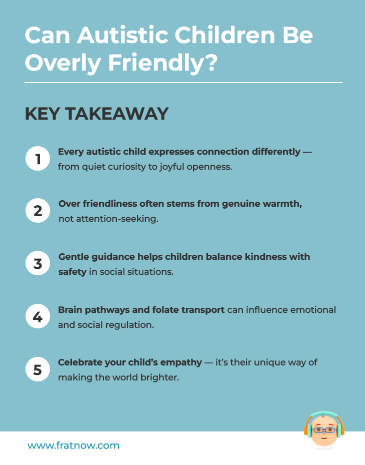 Key Takeaways of Can Autistic Children Be Overly Friendly